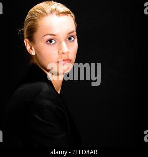 Portrait of a young woman Stock Photo