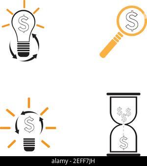 dollar money vector icon illustration design template - vector Stock Vector