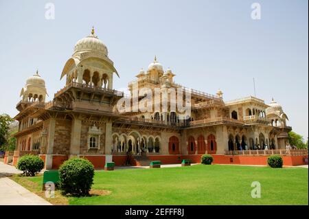 Low angle view of a museum, Government Central Museum, Jaipur, Rajasthan, India Stock Photo