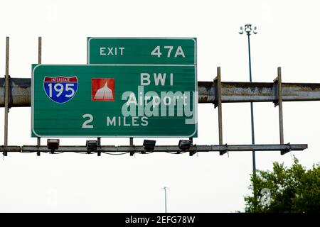 List Of Street Names In Baltimore Md Low Angle View Of A Road Signboard, Baltimore, Maryland, Usa Stock Photo -  Alamy