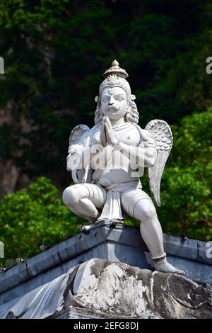 Sri Venkatachalapathi & Alamelu Hindu Temple inside the Batu Caves complex, Kuala Lumpur, Malaysia, Southeast Asia Stock Photo