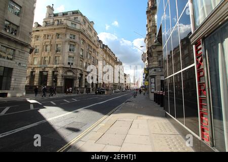 The former Daily Express building and Fleet Street in London, UK Stock Photo