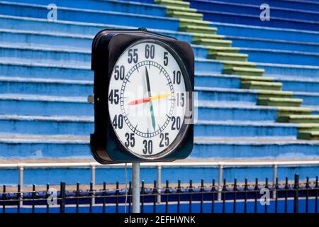 Close-up of a clock Stock Photo