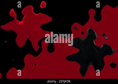 Red and black abstract background Stock Photo