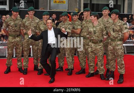 London, UK.  13th August 2012. Jean-Claude Van Damme attends The Expendables 2 Back for War UK Premier at The Empire Leicester Square, London. Stock Photo