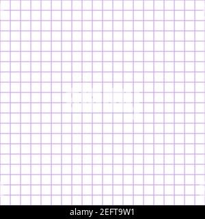 Grid paper. Abstract squared background with color graph. Geometric pattern for school, wallpaper, textures, notebook. Lined blank on transparent Stock Vector