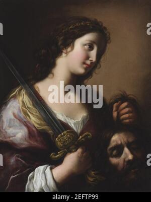 Onorio Marinari - Judith with the Head of Holofernes. Stock Photo