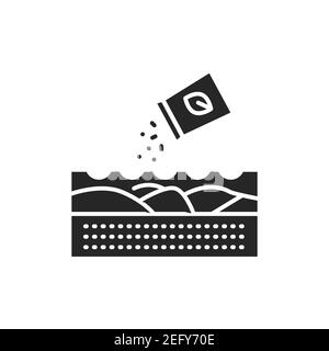 Sowing color line icon. Pictogram for web page, mobile app, promo. Editable stroke. Stock Vector