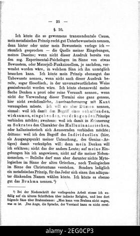 Oskar Panizza - Der Illusionismus und Die Rettung der Persönlichkeit - Seite 25. Stock Photo