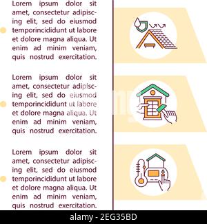Weatherization concept icon with text Stock Vector Image & Art - Alamy