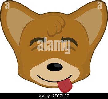 Cartoon red fox. Funny foxes with black paws, cute jumping animal ...