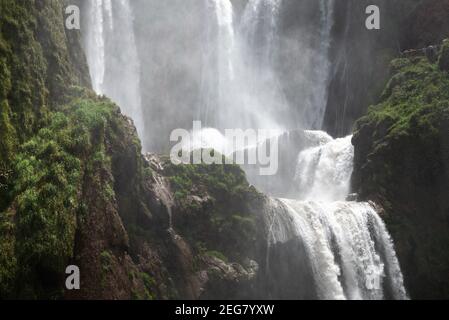 Ouzoud waterfalls, Grand Atlas in Morocco Stock Photo