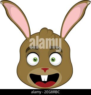 rabbits cartoons design, Kawaii expression cute character funny and ...