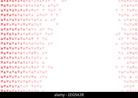 Polygonal pink mosaic background. Abstract low poly vector illustration. Triangular pattern in halftone style. Template geometric business design with Stock Vector