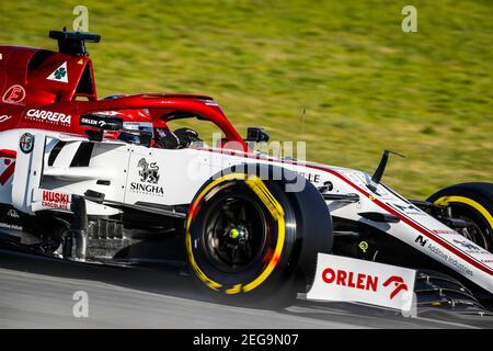 88 KUBICA Robert (pol), Alfa Romeo Racing C39, action during the first session of the Formula 1 Pre-season testing 2020 from February 19 to 21, 2020 on the Circuit de Barcelona-Catalunya, in Montmelo, Barcelona, Spain - Photo Florent Gooden / DPPI Stock Photo