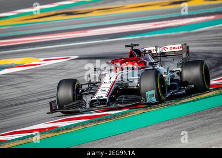 88 KUBICA Robert (pol), Alfa Romeo Racing C39, action during the first session of the Formula 1 Pre-season testing 2020 from February 19 to 21, 2020 on the Circuit de Barcelona-Catalunya, in Montmelo, Barcelona, Spain - Photo Florent Gooden / DPPI Stock Photo