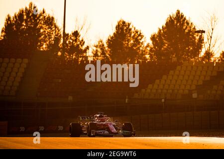 11 during the first session of the Formula 1 Pre-season testing 2020 from February 19 to 21, 2020 on the Circuit de Barcelona-Catalunya, in Montmelo, Barcelona, Spain - Photo Florent Gooden / DPPI Stock Photo