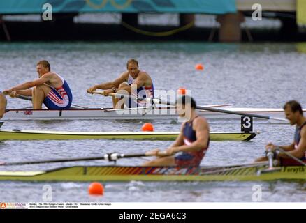 Rowing - The 1996 Olympic Games , Atlanta , USA , Mandatory Credit:Action Images  Steve Redgrave and Matthew Pisett - Great Britain