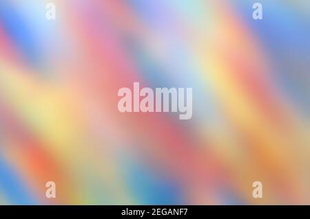 Defocused pastel bokeh background  - Blurred backdrop for abstrct compositions - Colors neutral blur with multicolored shades Stock Photo