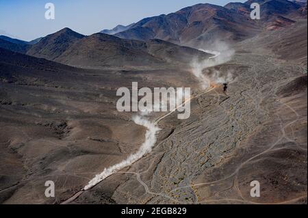 Landscape, illustration during the 9th stage of the Dakar 2021 between Neom and Neom, in Saudi Arabia on January 12, 2021 - Photo Eric Vargiolu / DPPI Stock Photo