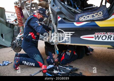 Peterhansel Stéphane (fra), Mini, X-Raid Mini JCW Team, Auto, portrait during the 7th stage of the Dakar 2021 between Ha'il and Sakaka, in Saudi Arabia on January 10, 2021 - Photo Julien Delfosse / DPPI Stock Photo