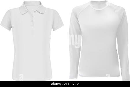 Download Gray Polo T Shirt Mock Up Front And Back View Isolated On White Background Design Polo Shirt Template And Mockup For Print Vector Illustration E Stock Vector Image Art Alamy
