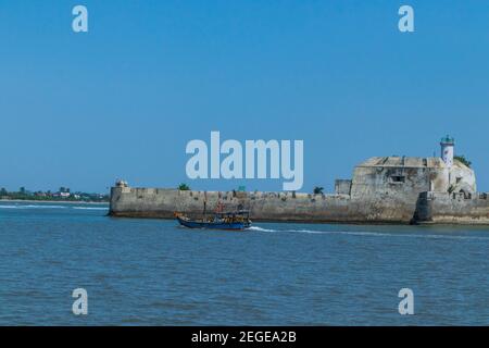 Various views from the Diu fort Stock Photo