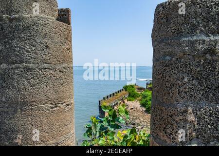 Various views from the Diu fort Stock Photo