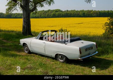 Classic Rover P6 2000 convertible factory prototype car at a car club ...