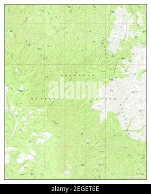 Battleship Butte, Arizona, map 1974, 1:24000, United States of America by Timeless Maps, data U.S. Geological Survey Stock Photo