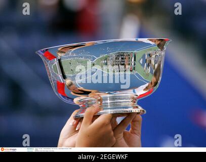 Tennis - US Open - Flushing Meadows - New York City - United States of America - 6/9/07   Trophy  Mandatory Credit: Action Images / Carlo Allegri