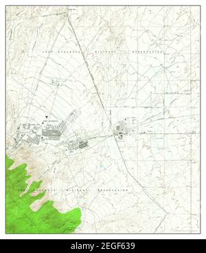 Fort Huachuca, Arizona, map 1958, 1:24000, United States of America by Timeless Maps, data U.S. Geological Survey Stock Photo