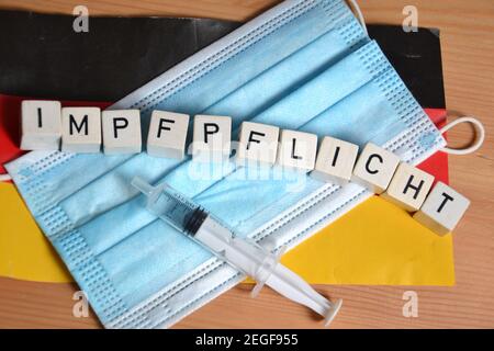 compulsory vaccination Stock Photo