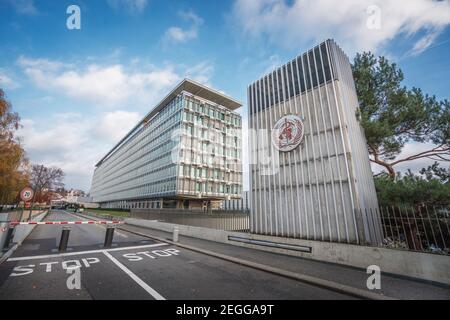 World Health Organization (WHO) - United Nations specialized agency - Geneva, Switzerland Stock Photo