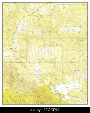 Aguanga, California, map 1954, 1:24000, United States of America by 