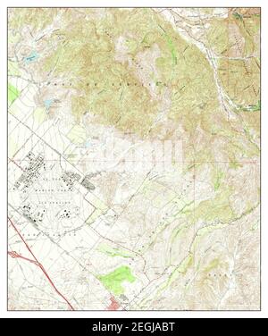 El Toro, California, map 1968, 1:24000, United States of America by Timeless Maps, data U.S. Geological Survey Stock Photo