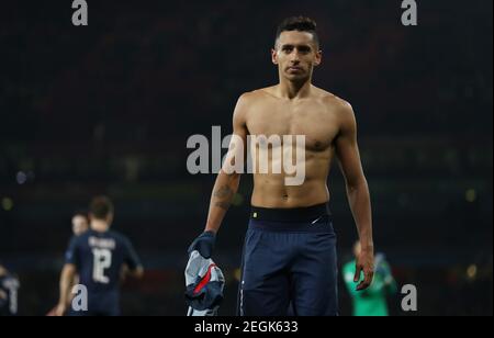 Britain Football Soccer - Arsenal v Paris Saint-Germain - UEFA Champions League Group Stage - Group A - Emirates Stadium, London, England - 23/11/16 Paris Saint-Germain's Marquinhos after the game Reuters / Eddie Keogh Livepic EDITORIAL USE ONLY.
