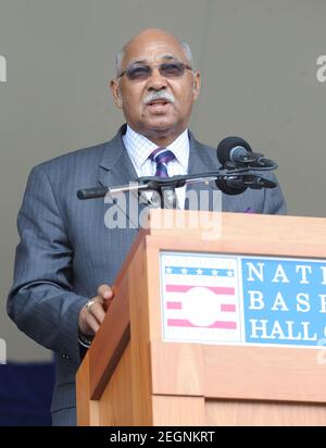 New York, NY-July 28: Billy Williams attends the National Baseball Hall of Fame weekend on July 28, 2013 in Cooperstown, New York.Credit: George Napolitano / MediaPunch Stock Photo