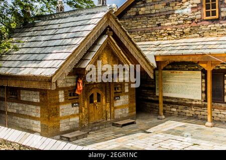 Various views of the Naggar Castle, Manali Stock Photo