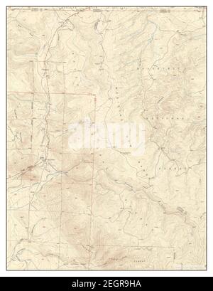 Kings Canyon, Colorado, map 1950, 1:24000, United States of America by Timeless Maps, data U.S. Geological Survey Stock Photo