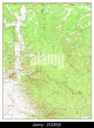 Kings Canyon, Colorado, map 1950, 1:24000, United States of America by Timeless Maps, data U.S. Geological Survey Stock Photo