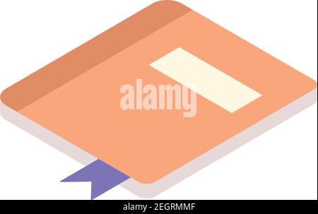 office folder documents isometric icon vector illustration design Stock Vector