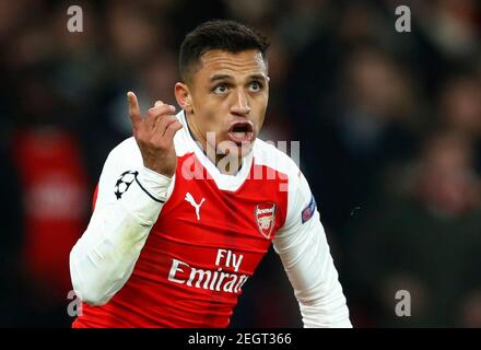 Britain Football Soccer - Arsenal v Paris Saint-Germain - UEFA Champions League Group Stage - Group A - Emirates Stadium, London, England - 23/11/16 Arsenal's Alexis Sanchez  Reuters / Eddie Keogh Livepic EDITORIAL USE ONLY.