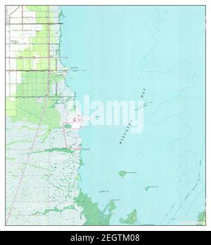 Arsenicker Keys, Florida, map 1956, 1:24000, United States of America by Timeless Maps, data U.S. Geological Survey Stock Photo