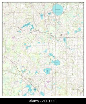 Cherry Lake, Florida, map 1960, 1:24000, United States of America by Timeless Maps, data U.S. Geological Survey Stock Photo