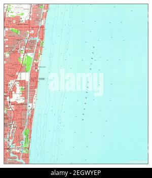 Pompano Beach Florida Map Pompano Beach, Florida, Map 1962, 1:24000, United States Of America By  Timeless Maps, Data U.s. Geological Survey Stock Photo - Alamy