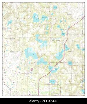 Spring Lake, Florida, map 1954, 1:24000, United States of America by Timeless Maps, data U.S. Geological Survey Stock Photo