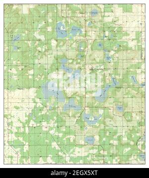 Spring Lake, Florida, map 1954, 1:25000, United States of America by Timeless Maps, data U.S. Geological Survey Stock Photo