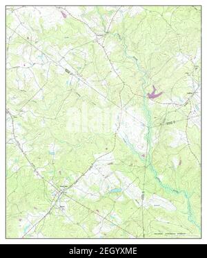 Shady Dale, Georgia, map 1972, 1:24000, United States of America by Timeless Maps, data U.S. Geological Survey Stock Photo