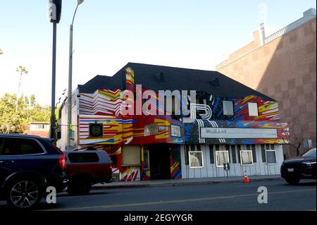 Los Angeles, California, USA 18th February 2021 A general view of atmosphere of Marquee with 'Hallelujah' at The Roxy on February 18, 2021 in Los Angeles, California, USA. Photo by Barry King/Alamy Stock Photo Stock Photo